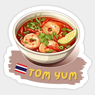 Tom yum | Thai food Sticker